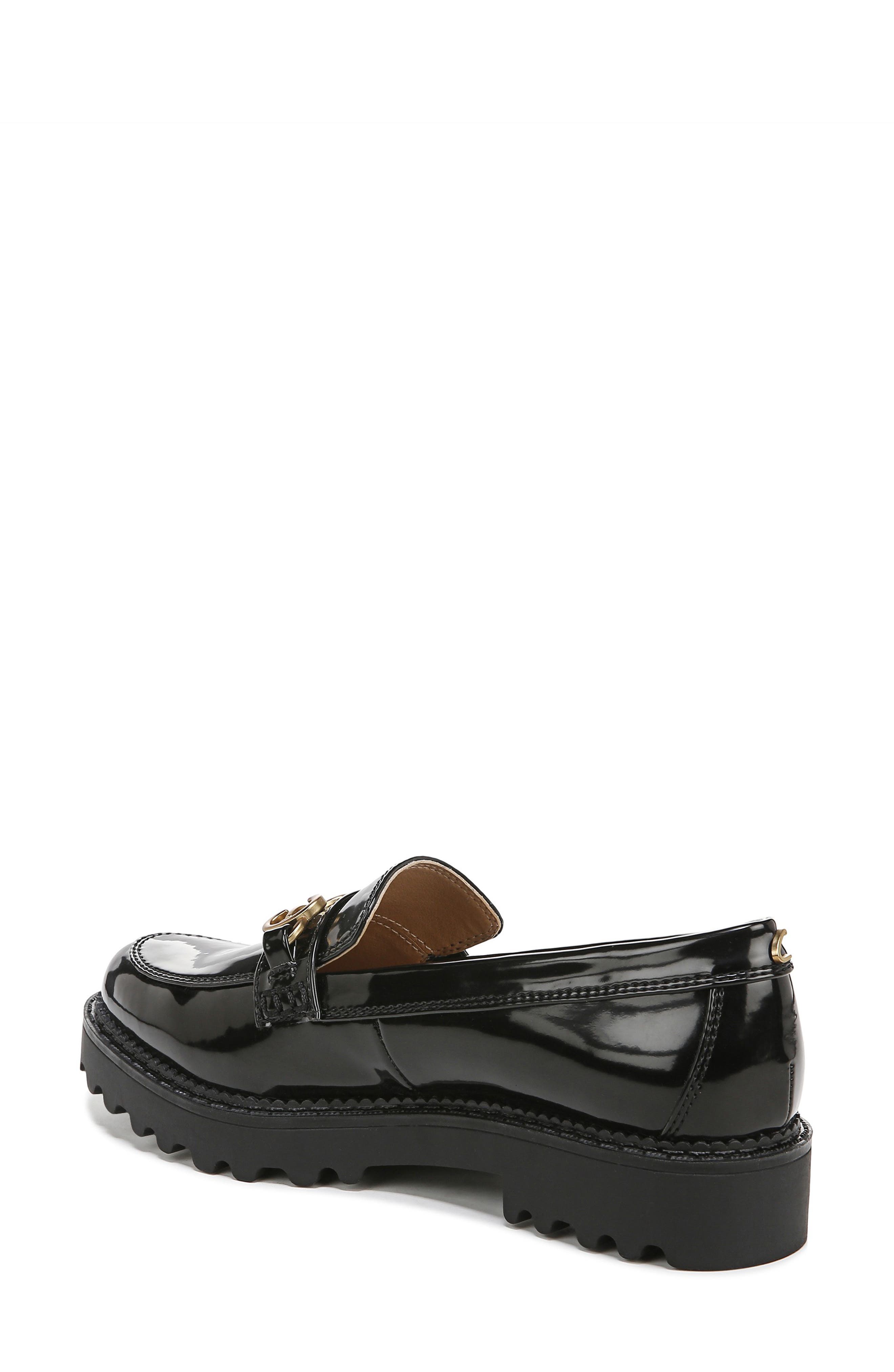 Deana Platform Loafer, Alternate, color, BLACK