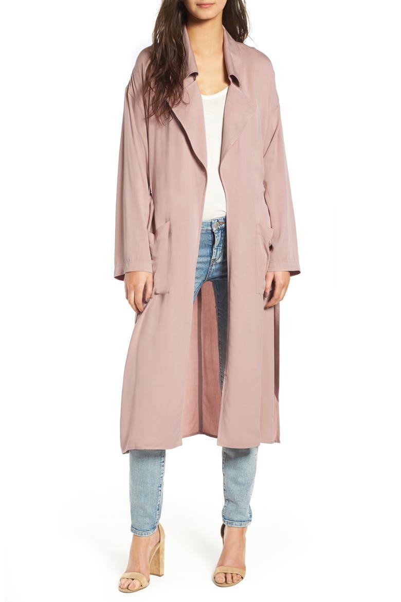 Duster Jacket, Main, color, PINK ADOBE