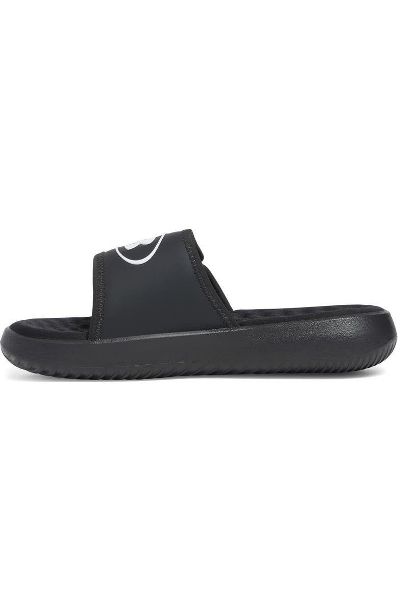 Under Armour Kids' UA Ignite Pro 8 Slide Sandal, Alternate, color, Black