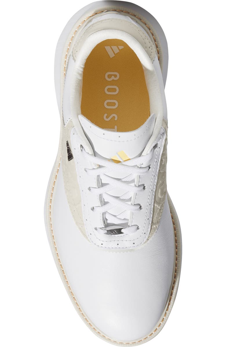 adidas MC70 Golf Shoe, Alternate, color, White/ Alumina/ Ice Tangerine