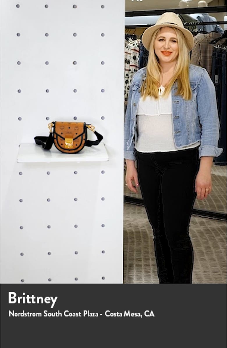 Patricia Visetos Coated Canvas Crossbody Bag, sales video thumbnail