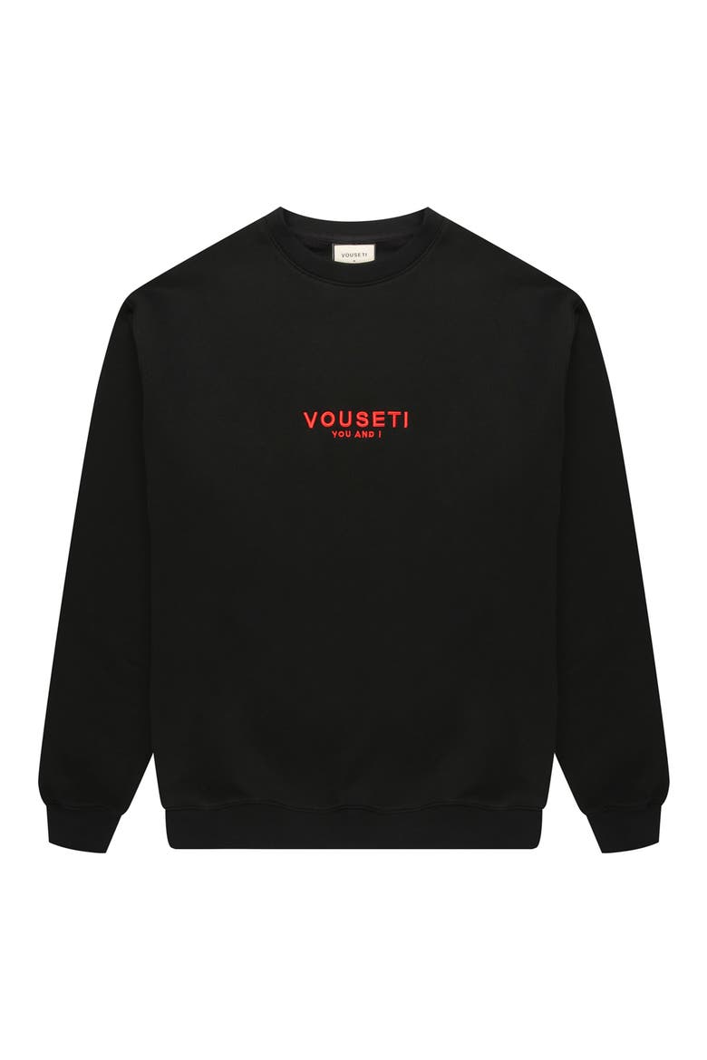 OG Crewneck Sweatshirt, Alternate, color, BLACK