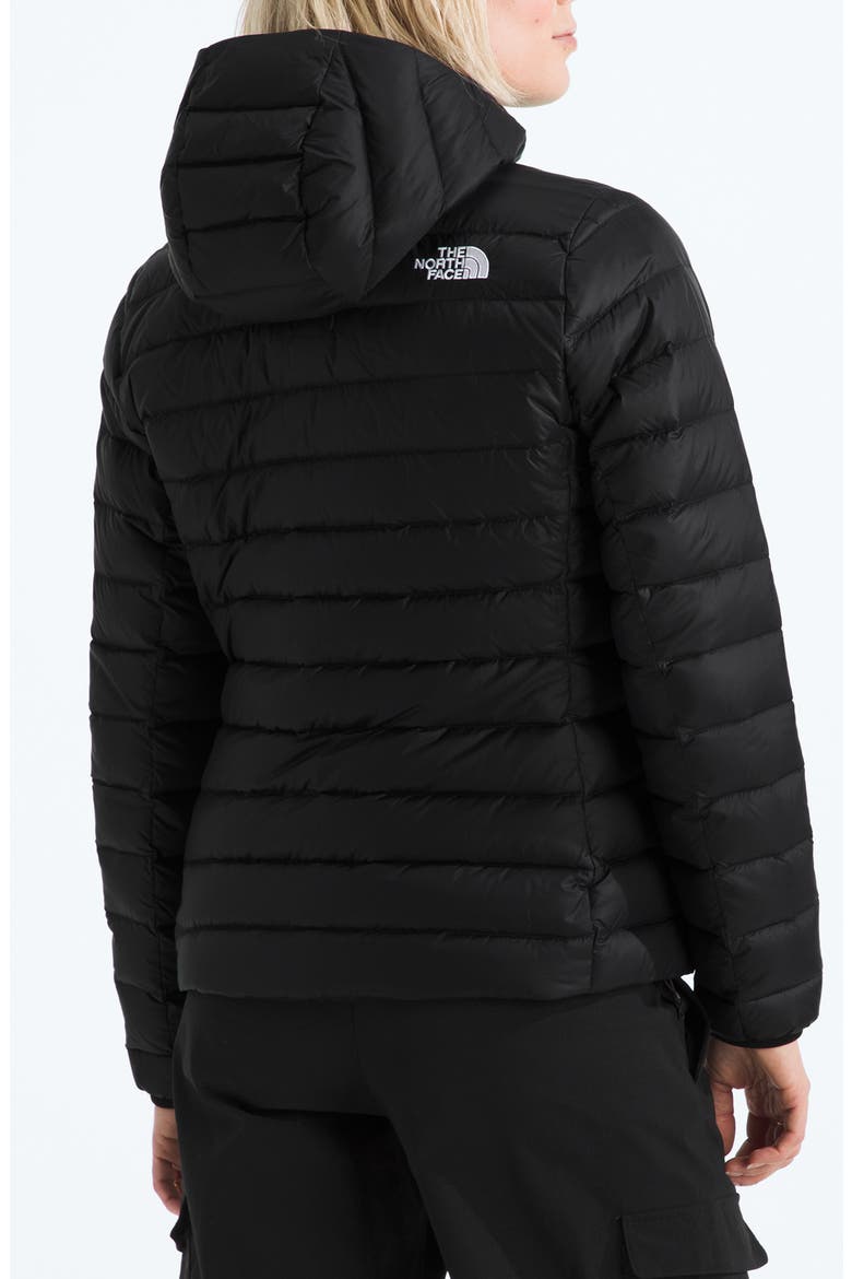 Classic 700-Fill-Power Down Hooded Jacket, Alternate, color, TNF BLACK