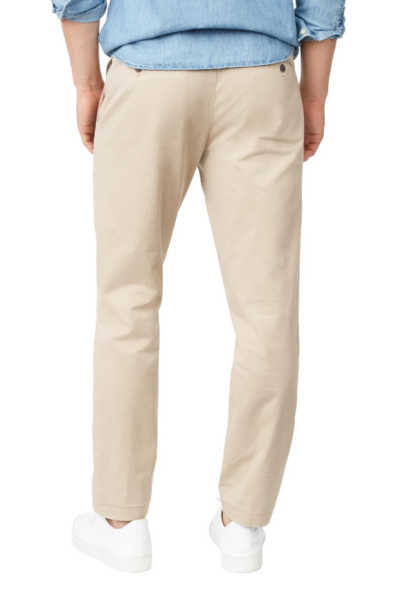 Connor Slim Fit Stretch Cotton Chino Pants, Alternate, color, KHAKI
