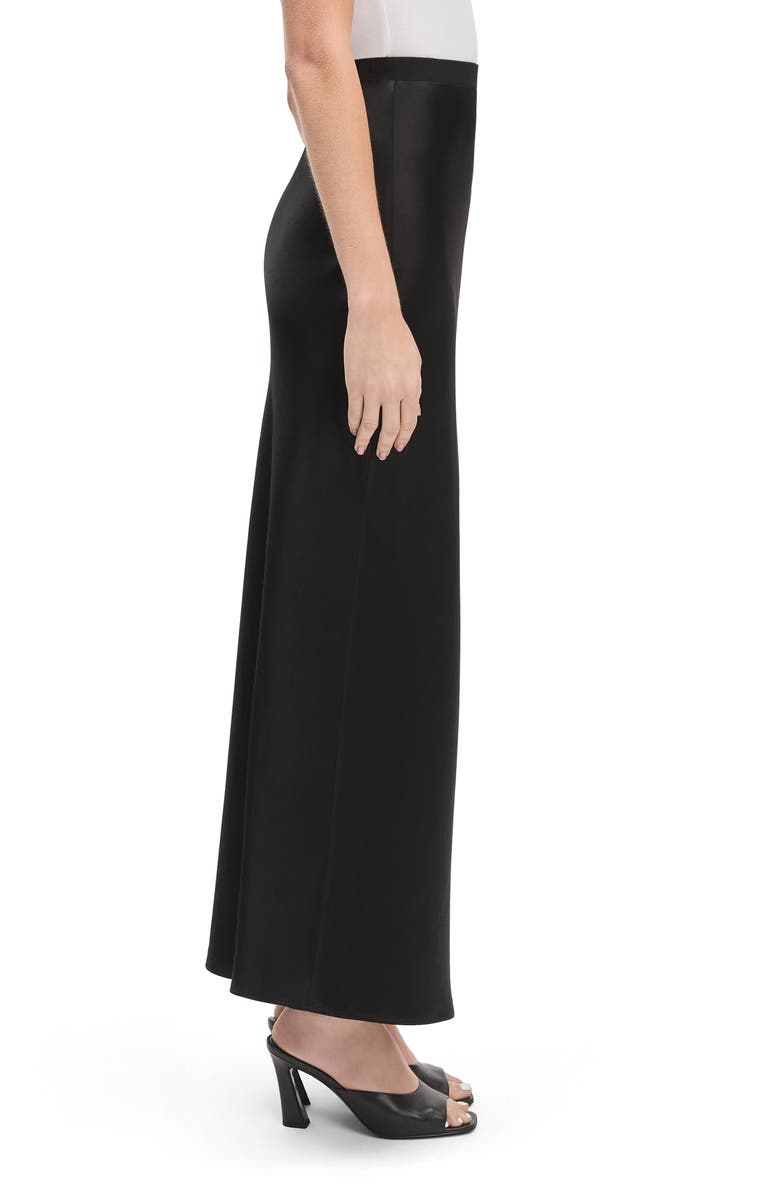 Favorite Daughter The Josie Satin Skirt, Alternate, color, Black