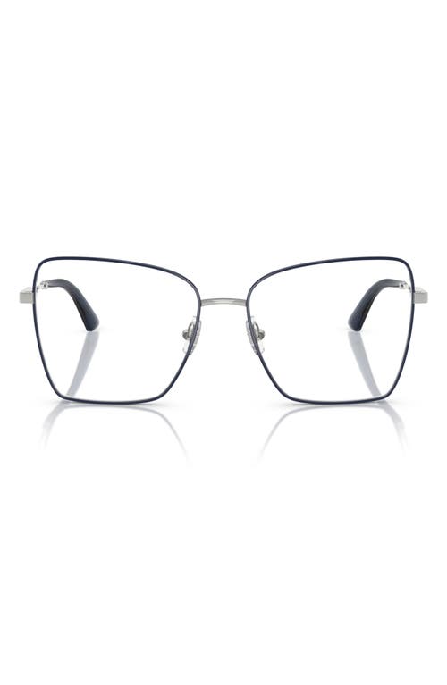 Jimmy Choo 55mm Pillow Optical Glasses In Black