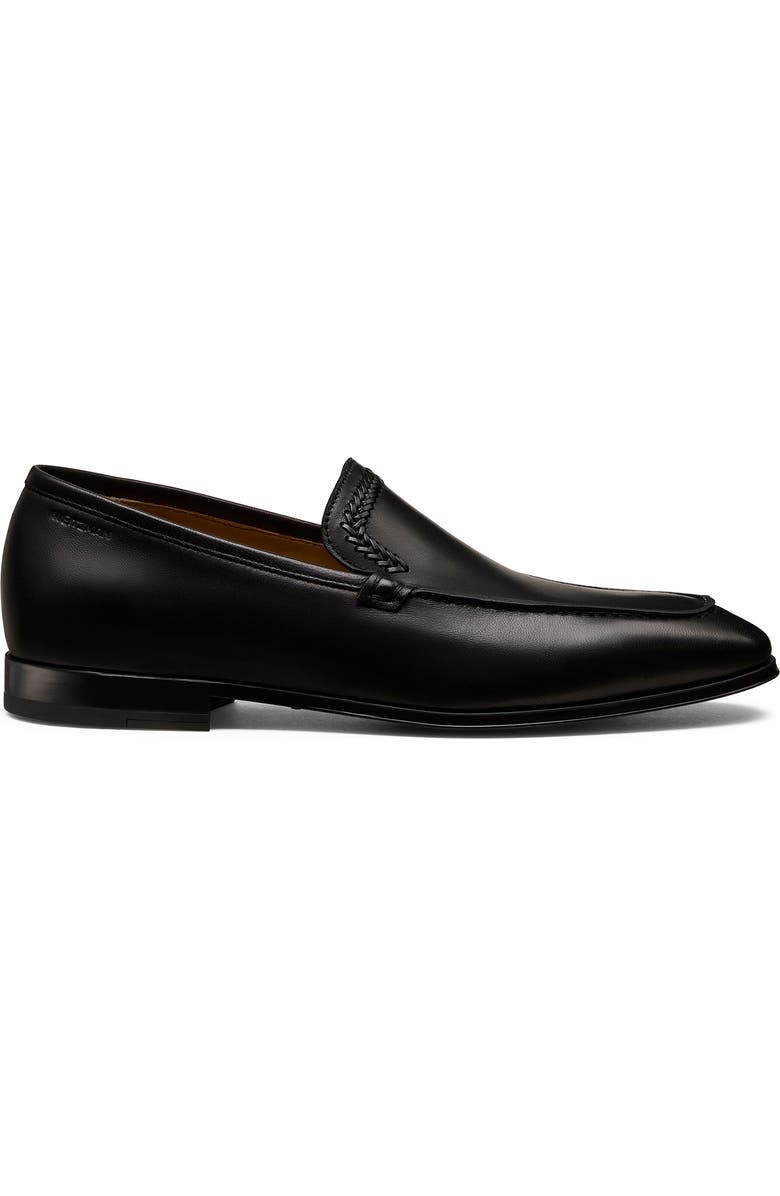 Stuart Weitzman Dalton Loafer, Alternate, color, Black
