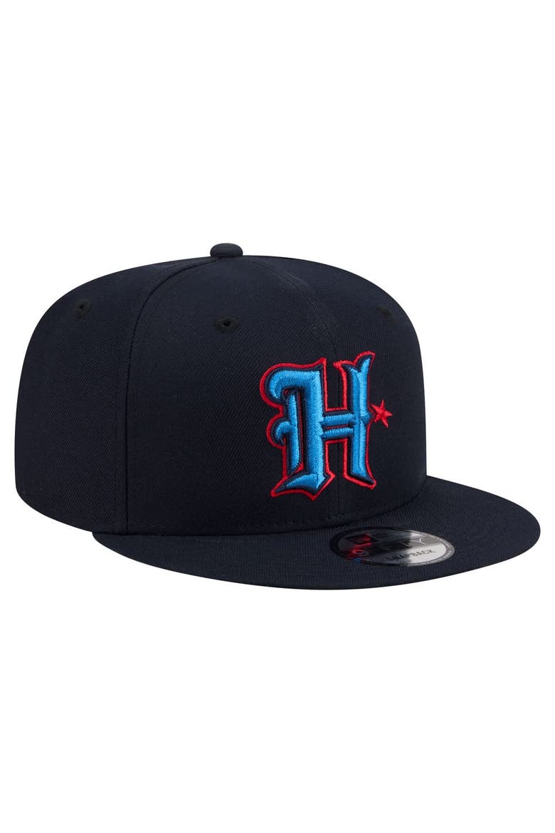 Men's New Era  Navy Houston Texans 9FIFTY Snapback Hat, Alternate, color, Navy