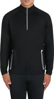 Bugatchi Half Zip Pullover
