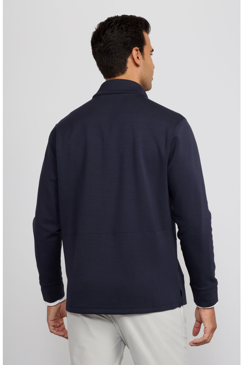 Sandwash Quarter-Zip, Alternate, color, Deep Blue