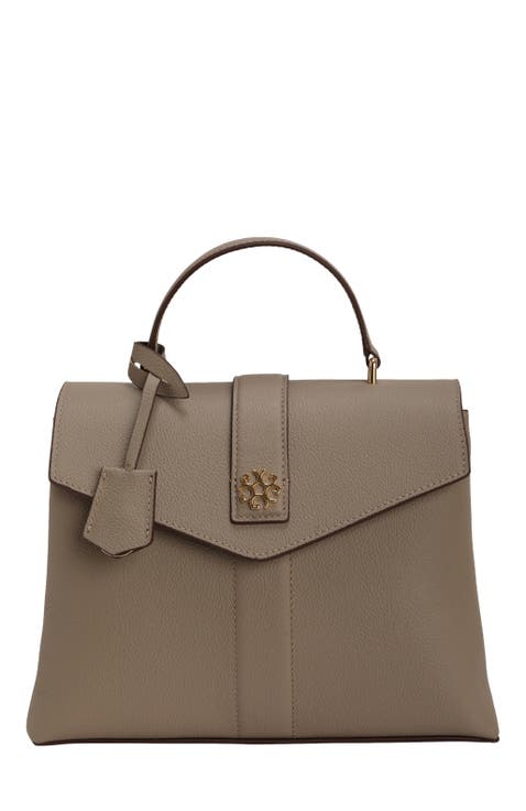 Leather Bag with Crossbody Strap