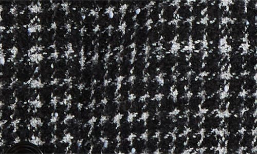 Dolce & Gabbana Houndstooth Wool-blend Jacket In Black