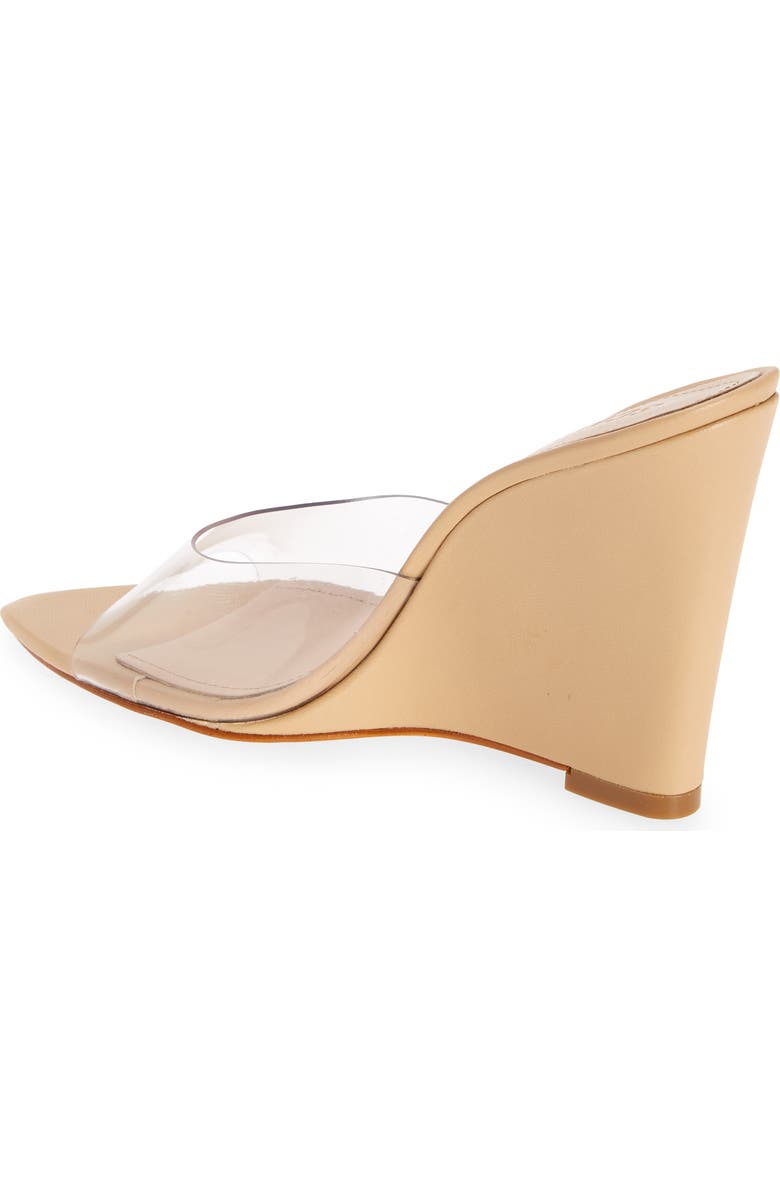 Schutz Lucimara Vinyl Wedge Sandal, Alternate, color,