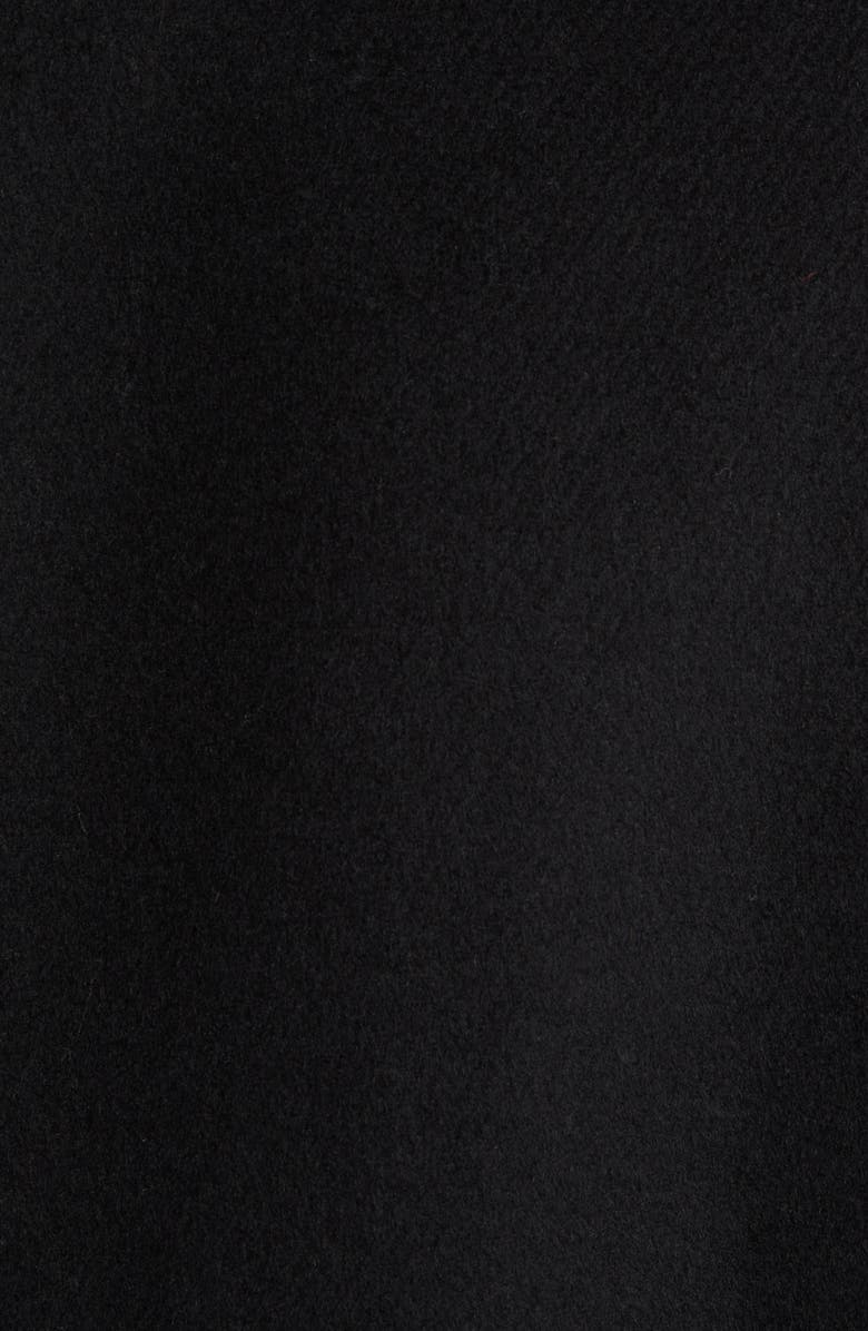 KOBI HALPERIN Channing Genuine Shearling Trim Wool Blend Coat, Alternate, color, 