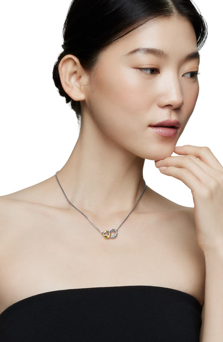 David Yurman Belmont<sup>®</sup> Curb Link Necklace, Alternate, color, 