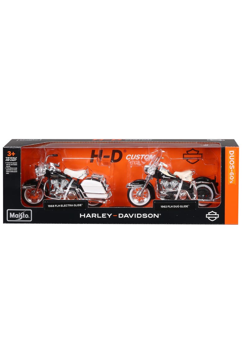 Duos 60s Motorcycle Set Collectible Vehicles, Main, color, Multicolored
