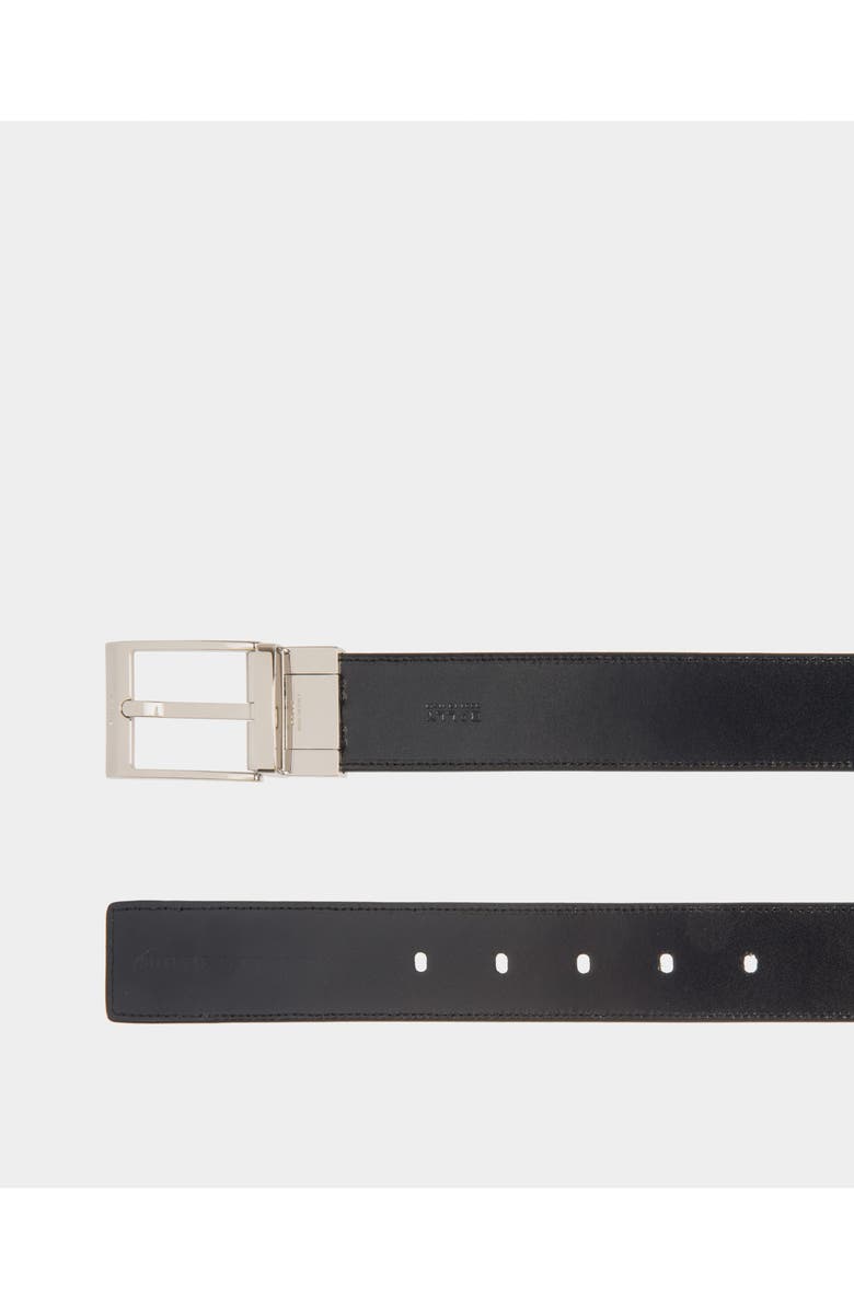 Bally Shiffie 35mm Reversible And Adjustable Belt in Bovine Leather, Alternate, color, Black/Peacoat+Pall