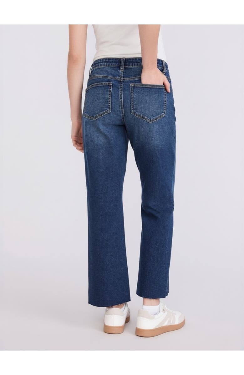 MOTHERHOOD MATERNITY Under the Belly Wide Leg Crop Jeans, Alternate, color, Scion Wash