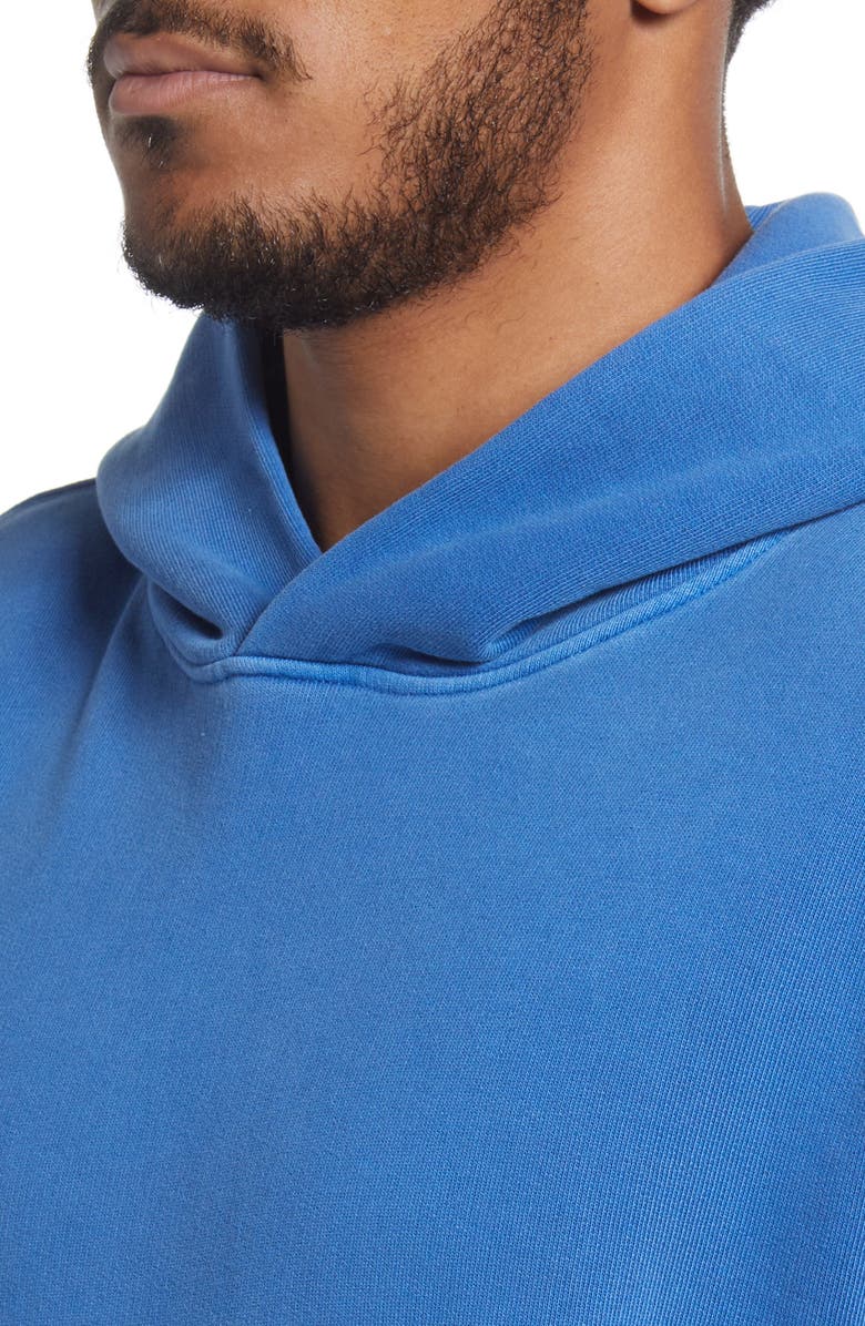 Elwood Core Oversize Organic Cotton Brushed Terry Hoodie, Alternate, color, Vintage Royal