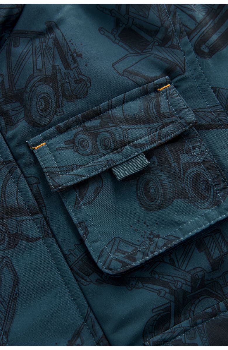 NEXT Kids' Tractor Water Resistant Hooded Parka, Alternate, color, 