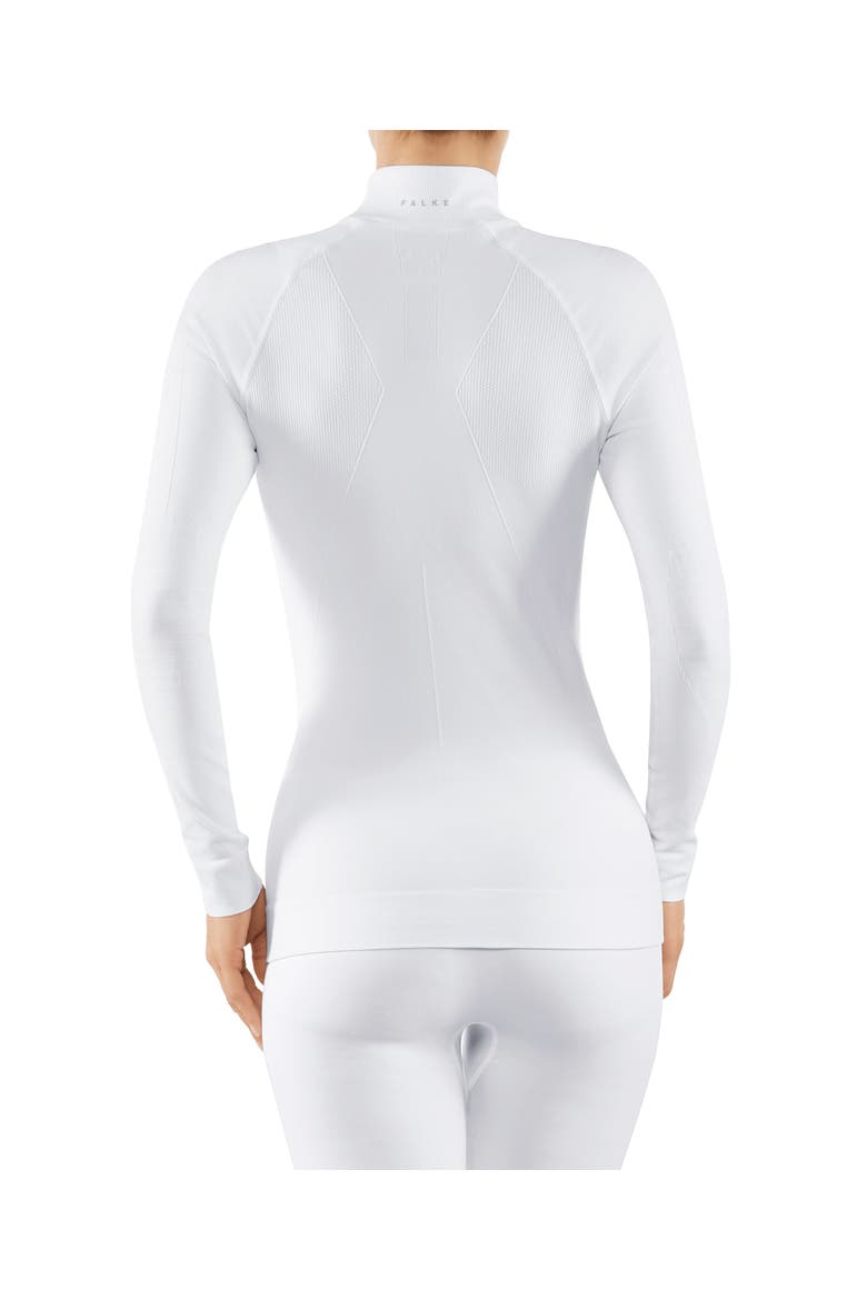 Maximum Warm Turtleneck Base Layer Top, Alternate, color, White