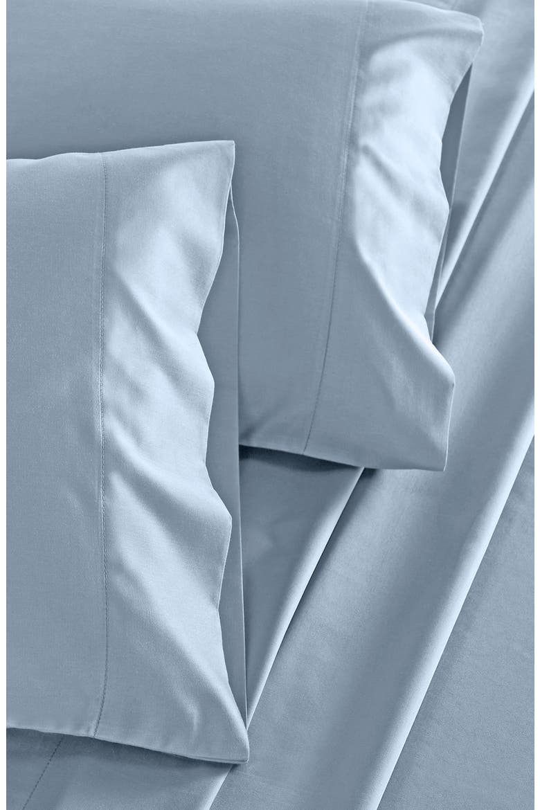 Grand Indulgence 1000 Thread Count 100% Cotton Sateen Sheet Set, Alternate, color, Blue