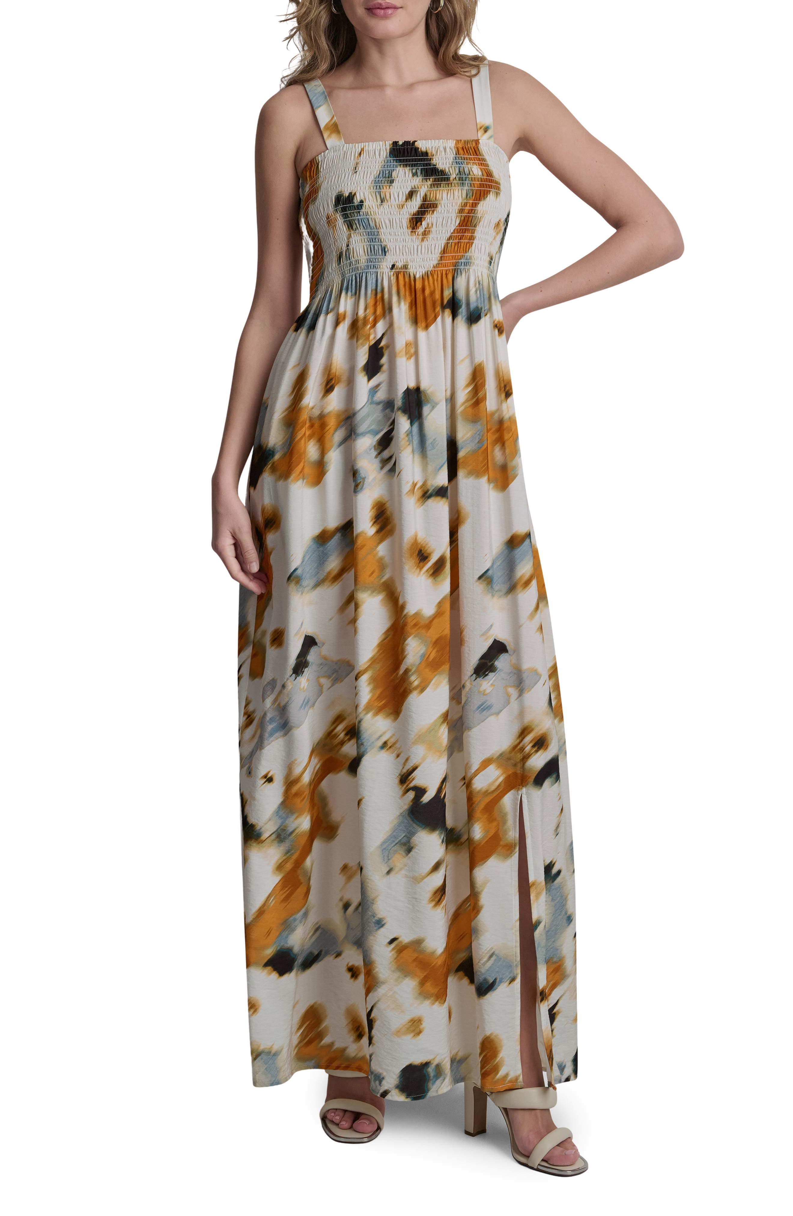 Floral Print Maxi Dress - image 3