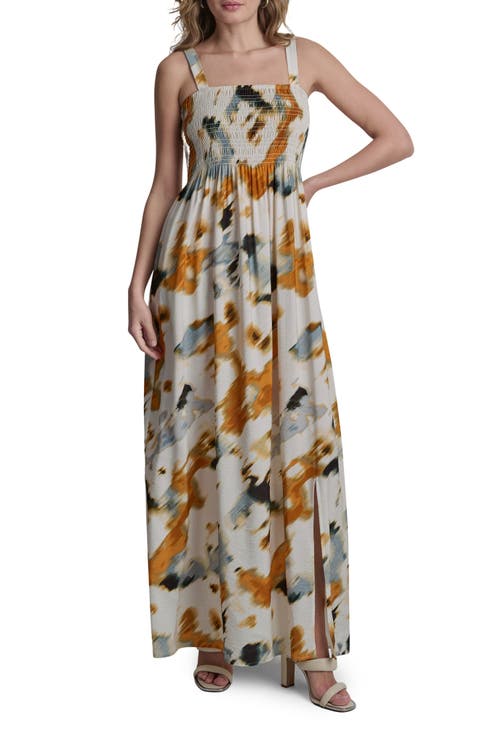 Floral Print Maxi Dress