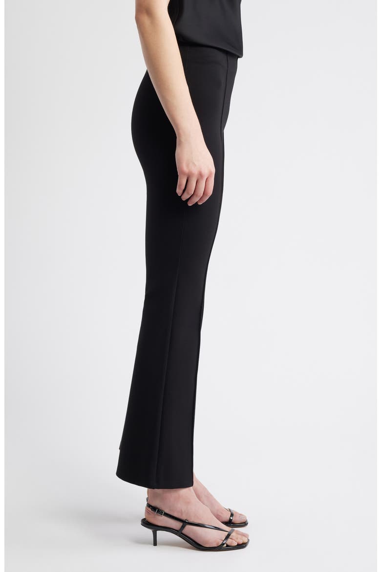 Auray Pleat Front Pants, Alternate, color, BLACK