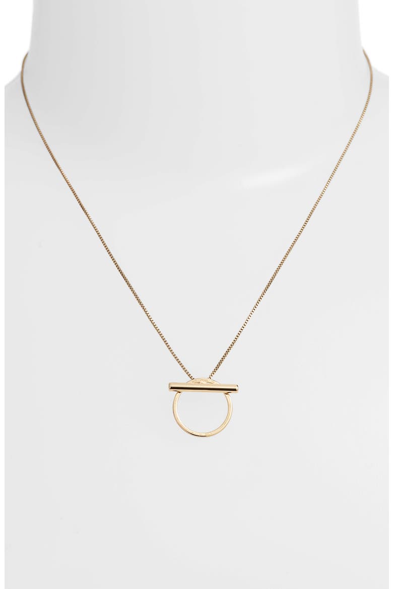 Rhye Pendant Necklace, Alternate, color, GOLD