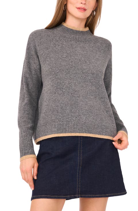 Mock Neck Sweater