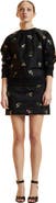 Cynthia Rowley Embroidered Mini Skirt