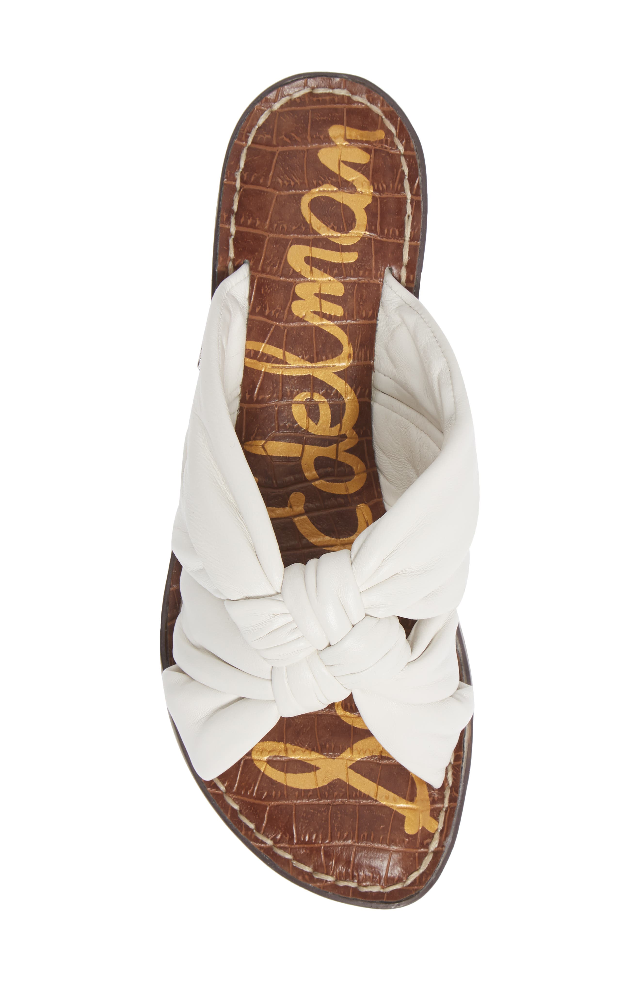 Garson Slide Sandal, Alternate, color, BRIGHT WHITE
