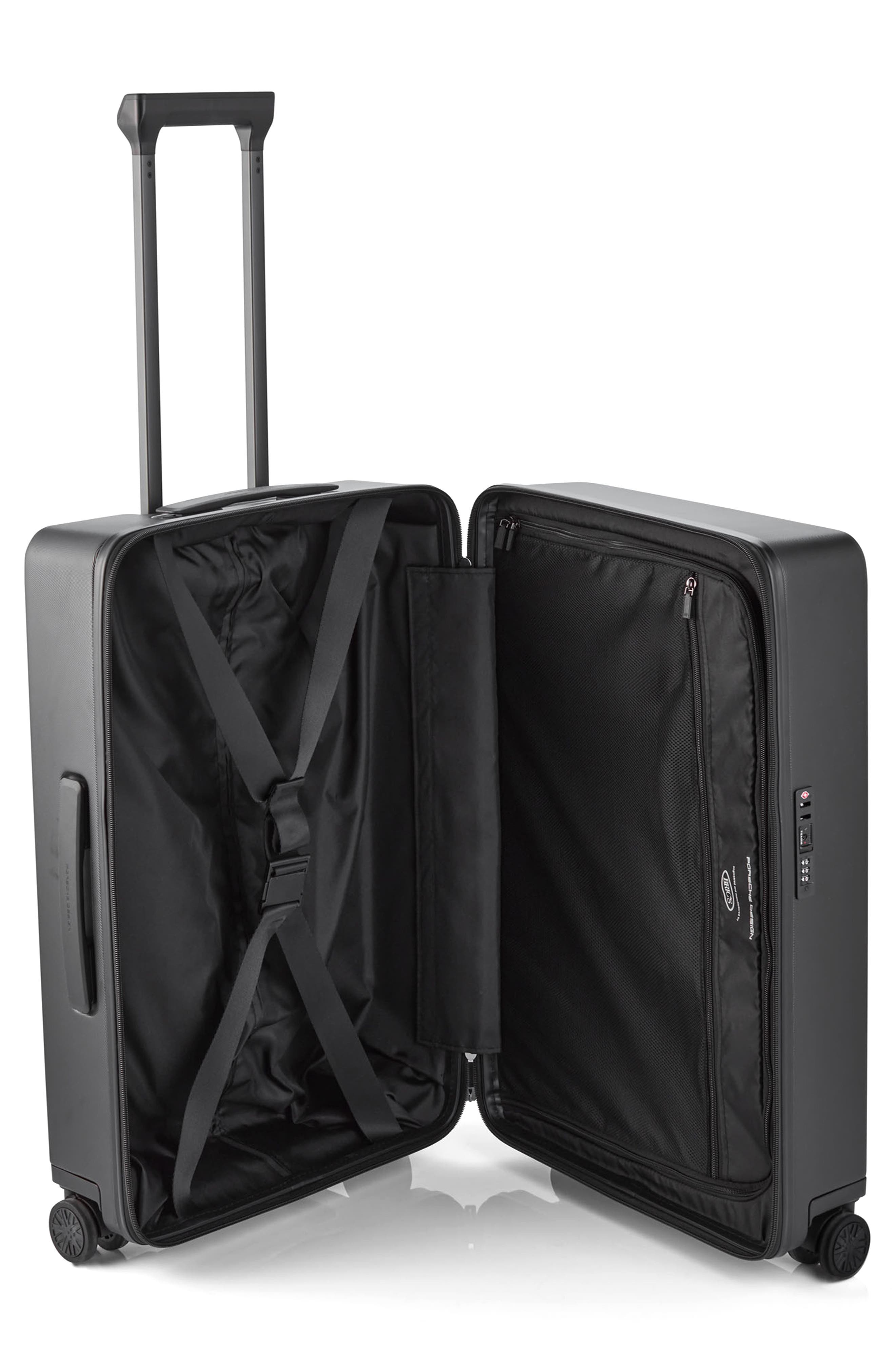 Porsche Design Voyager 27-Inch Hardside Spinner Carry-On Luggage, Alternate, color, Black Matte