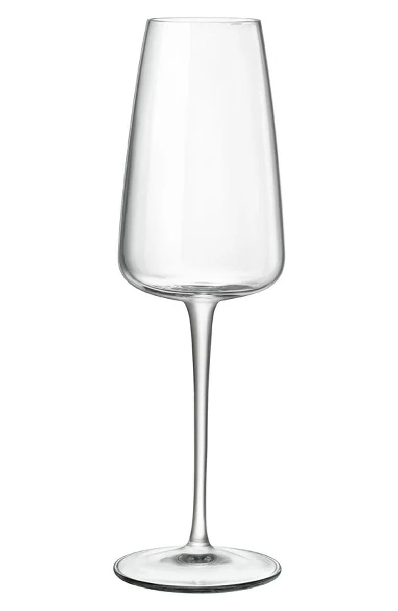 Luigi Bormioli Talismano Set of 4 Prosecco Flutes, Main, color, Clear