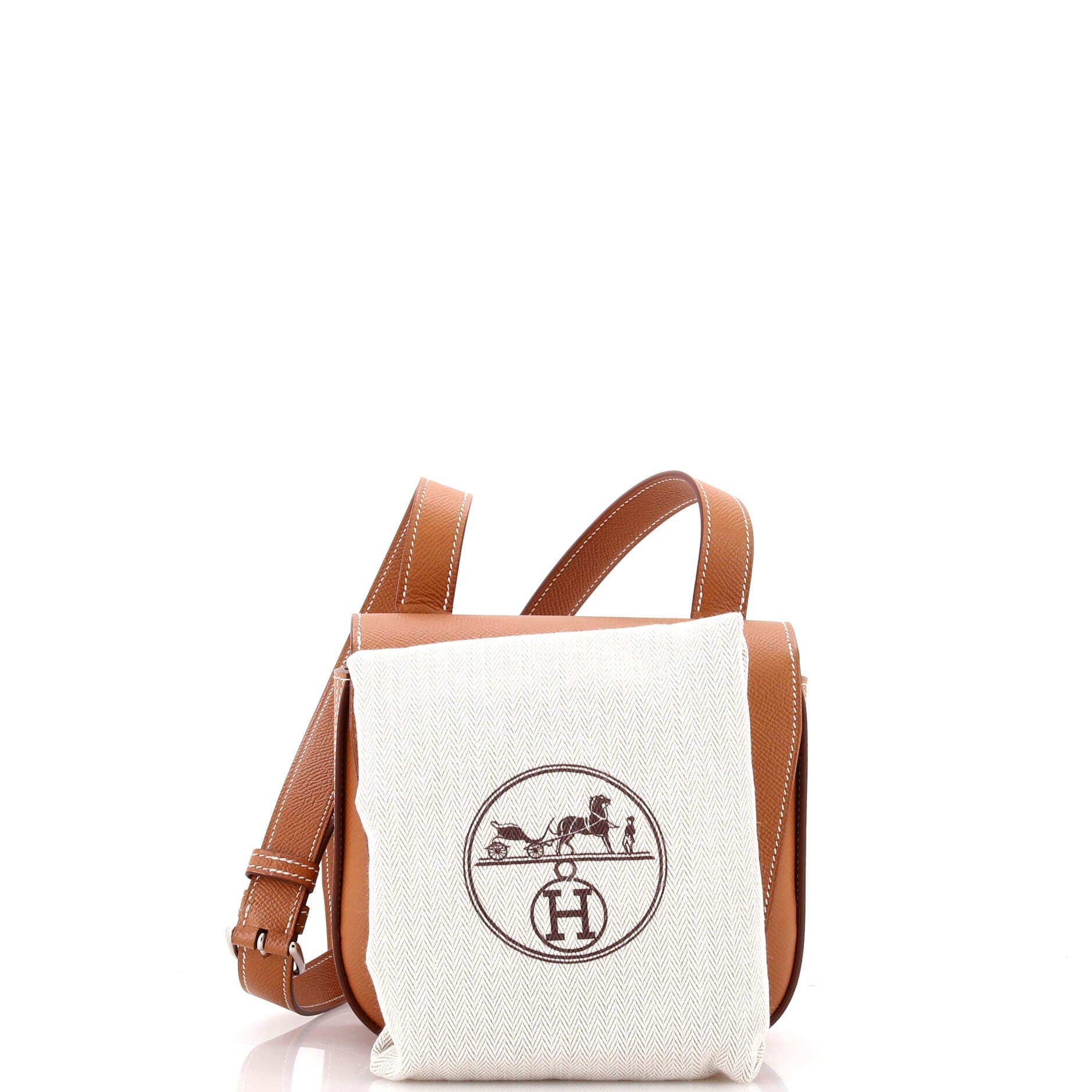 Pre-Owned Hermes Della Cavalleria Shoulder Bag Epsom Mini, Alternate, color, 