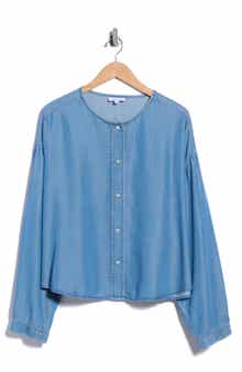 Tencel Lyocell Round Neck Top