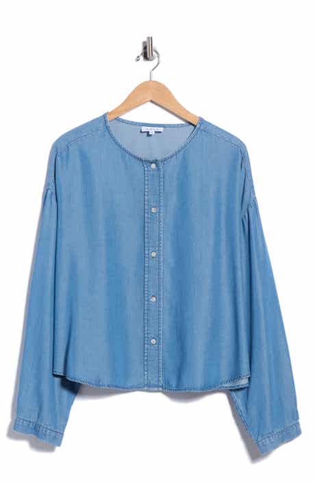 Tencel Lyocell Round Neck Top