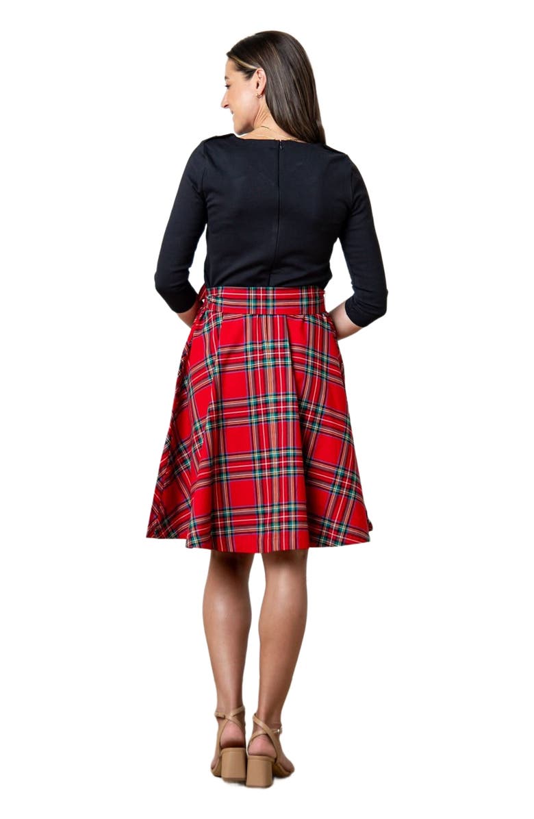 Hope & Henry Women's French Skater Dress, Alternate, color, 