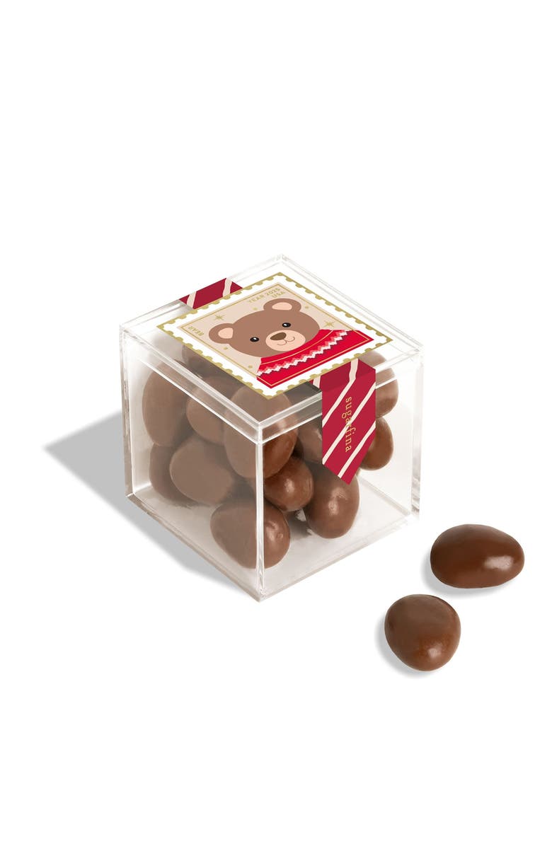 sugarfina Bear Chocolate Biscuits Set of 3 Candy Cubes, Alternate, color, Multi