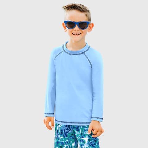 Boys UPF 50+ Long Sleeve Rashguard