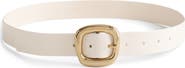 Madewell Puffy Buckle Leather Belt