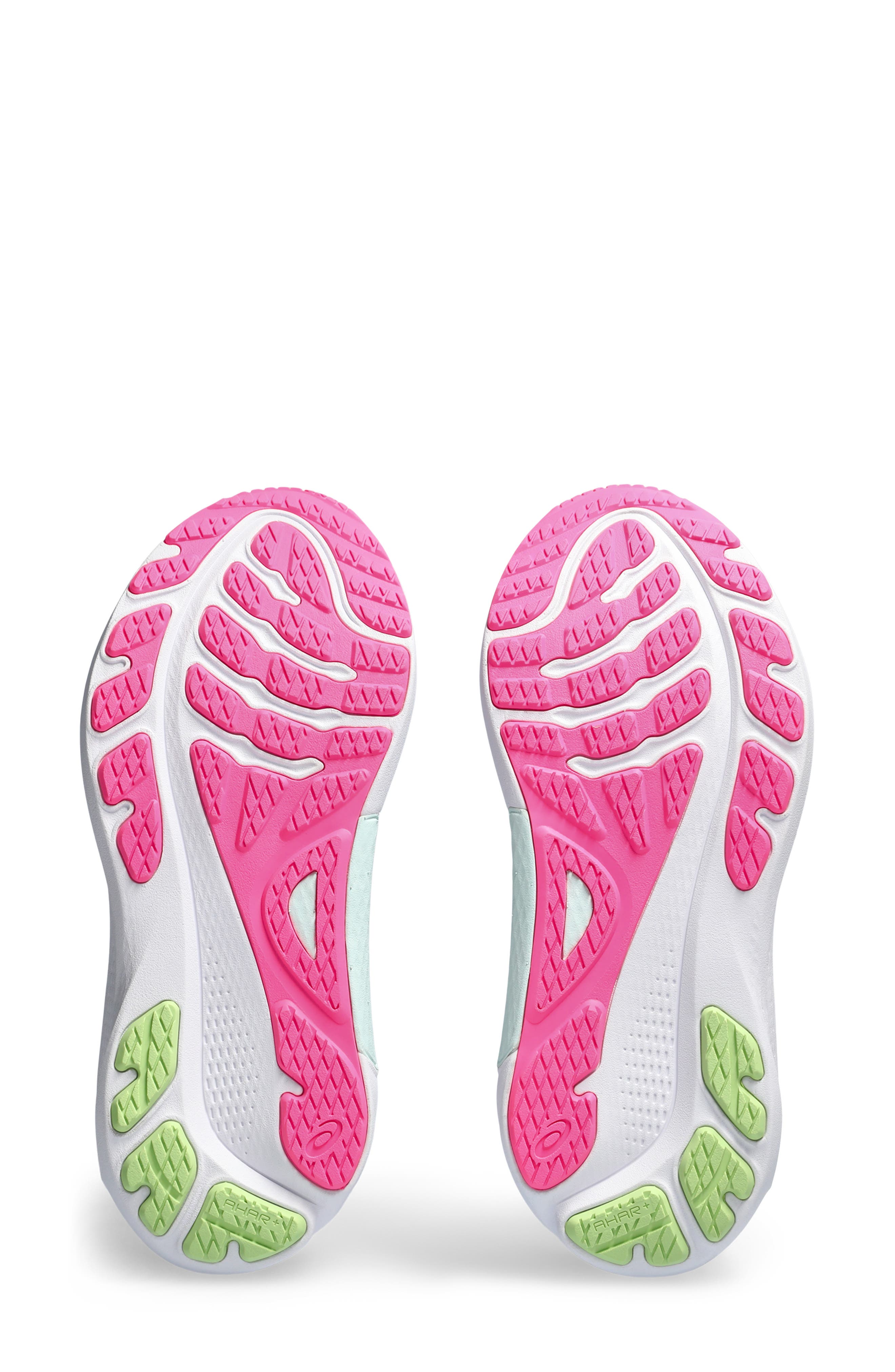 GEL-KAYANO® 30 Running Shoe, Alternate, color, GRIS BLUE/ LIME GREEN