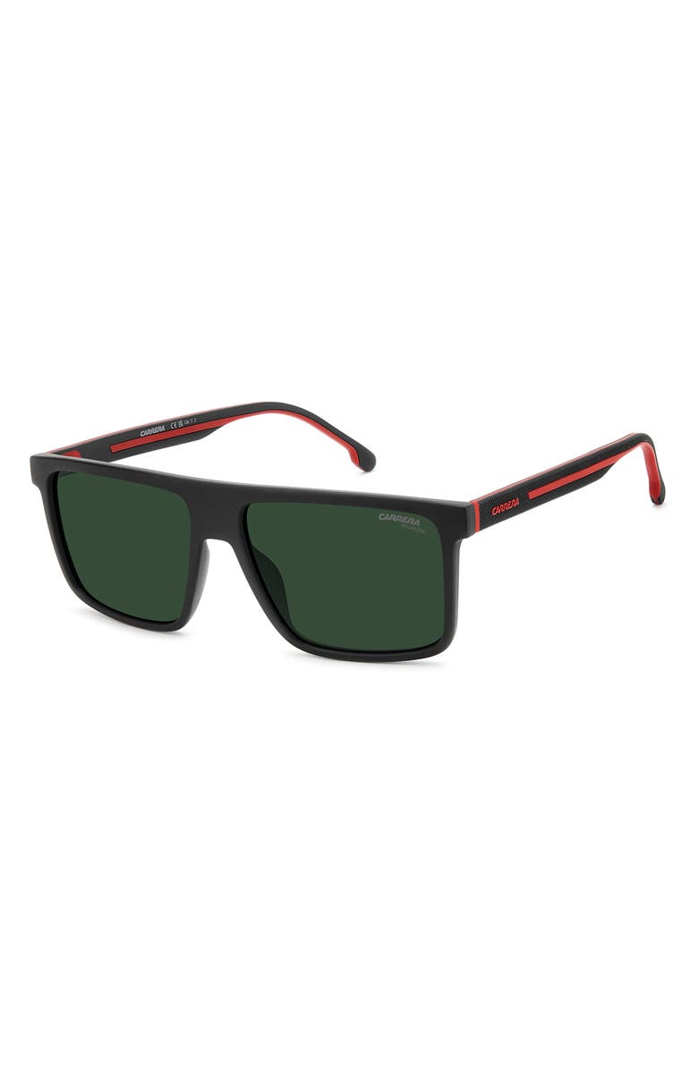 Carrera Eyewear C Sport 58mm Polarized Square Sunglasses, Alternate, color, 