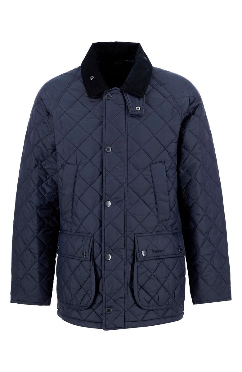 Barbour Bedale Quilted Barn Jacket, Alternate, color, Navy