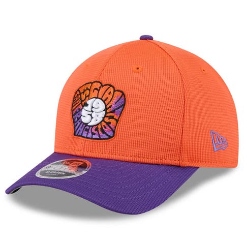 Men's New Era  Orange/Purple San Francisco Giants 2025 City Connect Batting Practice 9FORTY Adjustable Hat