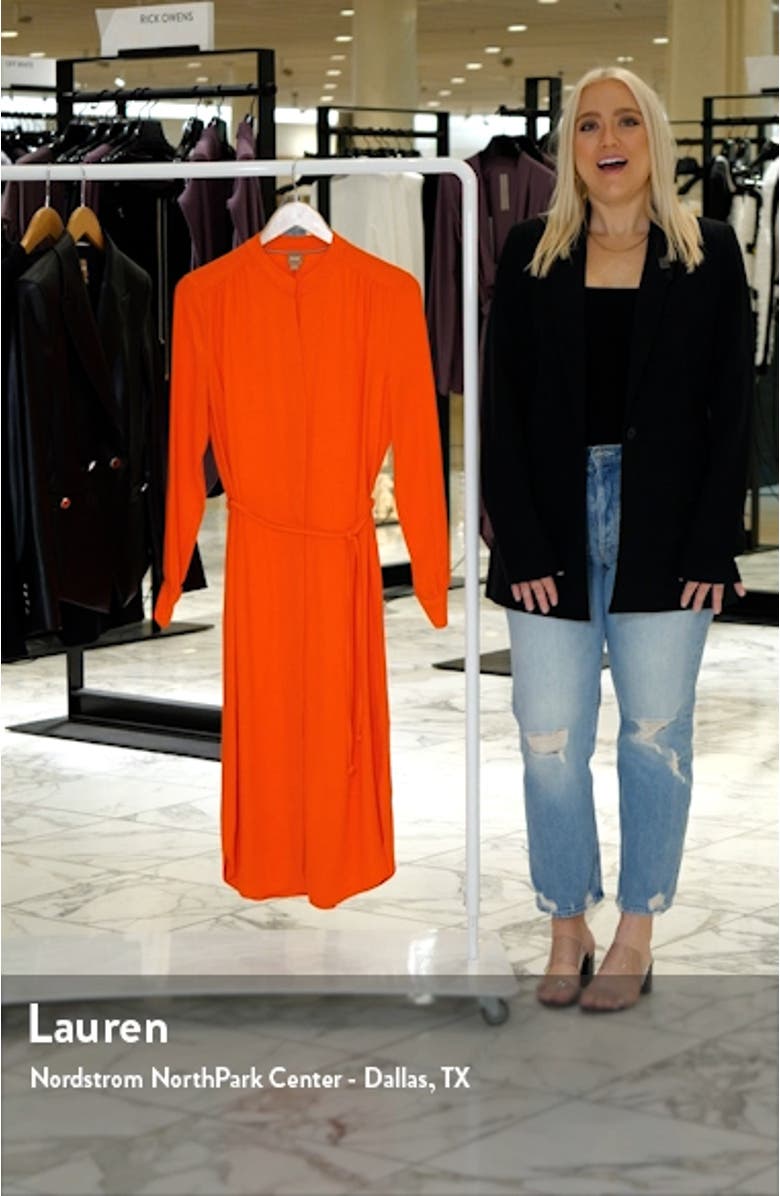 Dibanorah Long Sleeve Midi Dress, sales video thumbnail