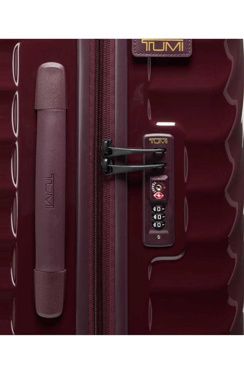 TUMI 30-Inch 19 Degree Extended Trip Expandable 4-Wheel Packing Case, Alternate, color, Wine