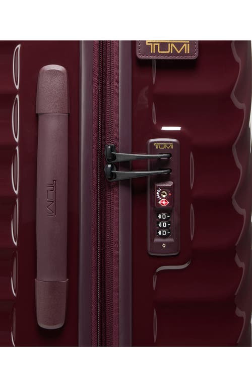 Tumi 30-inch 19 Degree Extended Trip Expandable 4-wheel Packing Case In Burgundy