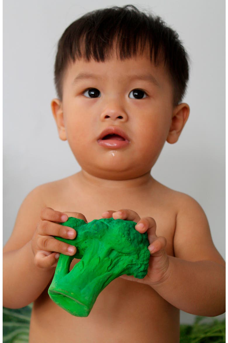 Brucy the Broccoli Teething Toy, Alternate, color, NO COLOR